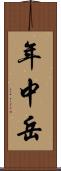 年中岳 Scroll