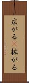 広がる(P) Scroll