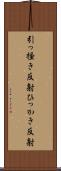 引っ掻き反射 Scroll