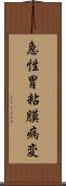 急性胃粘膜病変 Scroll