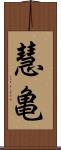 慧亀 Scroll