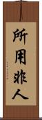 所用非人 Scroll