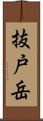 抜戸岳 Scroll