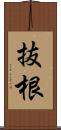 抜根 Scroll