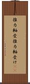 推力軸受 Scroll