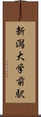 新潟大学前駅 Scroll