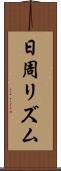 日周リズム Scroll