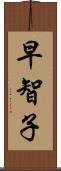 早智子 Scroll