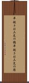 早起きは三文の徳 Scroll