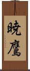 暁鷹 Scroll