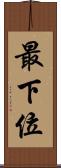 最下位 Scroll