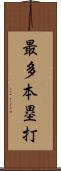 最多本塁打 Scroll