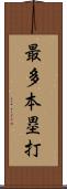 最多本塁打 Scroll