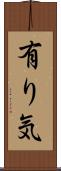 有り気 Scroll