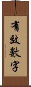 有效數字 Scroll