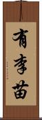 有李苗 Scroll