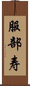 服部寿 Scroll