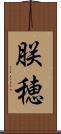 朕穂 Scroll