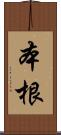 本根 Scroll