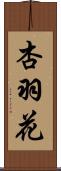 杏羽花 Scroll