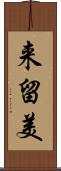 来留美 Scroll