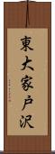 東大家戸沢 Scroll