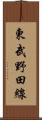 東武野田線 Scroll