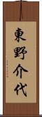 東野介代 Scroll