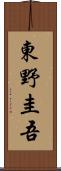 東野圭吾 Scroll