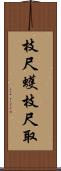 枝尺蠖 Scroll