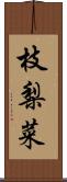 枝梨菜 Scroll