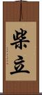 柴立 Scroll