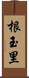 根玉里 Scroll