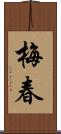 梅春 Scroll