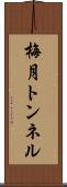 梅月トンネル Scroll