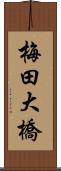 梅田大橋 Scroll