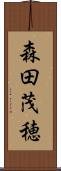 森田茂穂 Scroll