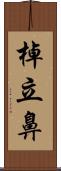 棹立鼻 Scroll