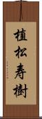 植松寿樹 Scroll