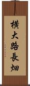 横大路長畑 Scroll