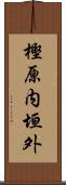 樫原内垣外 Scroll