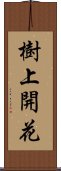 樹上開花 Scroll