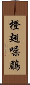 橙翅噪鶥 Scroll