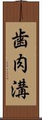 歯肉溝 Scroll