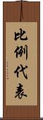 比例代表 Scroll