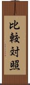 比較対照 Scroll