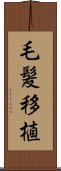 毛髪移植 Scroll