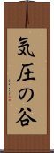 気圧の谷 Scroll