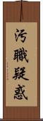 汚職疑惑 Scroll