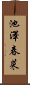 池澤春菜 Scroll